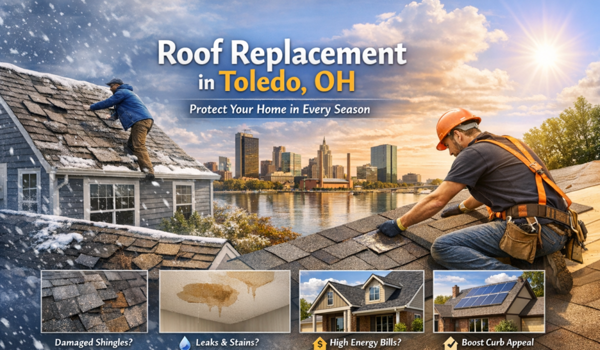 Transform Your Toledo, OH Home with Expert Roof Replacement Services